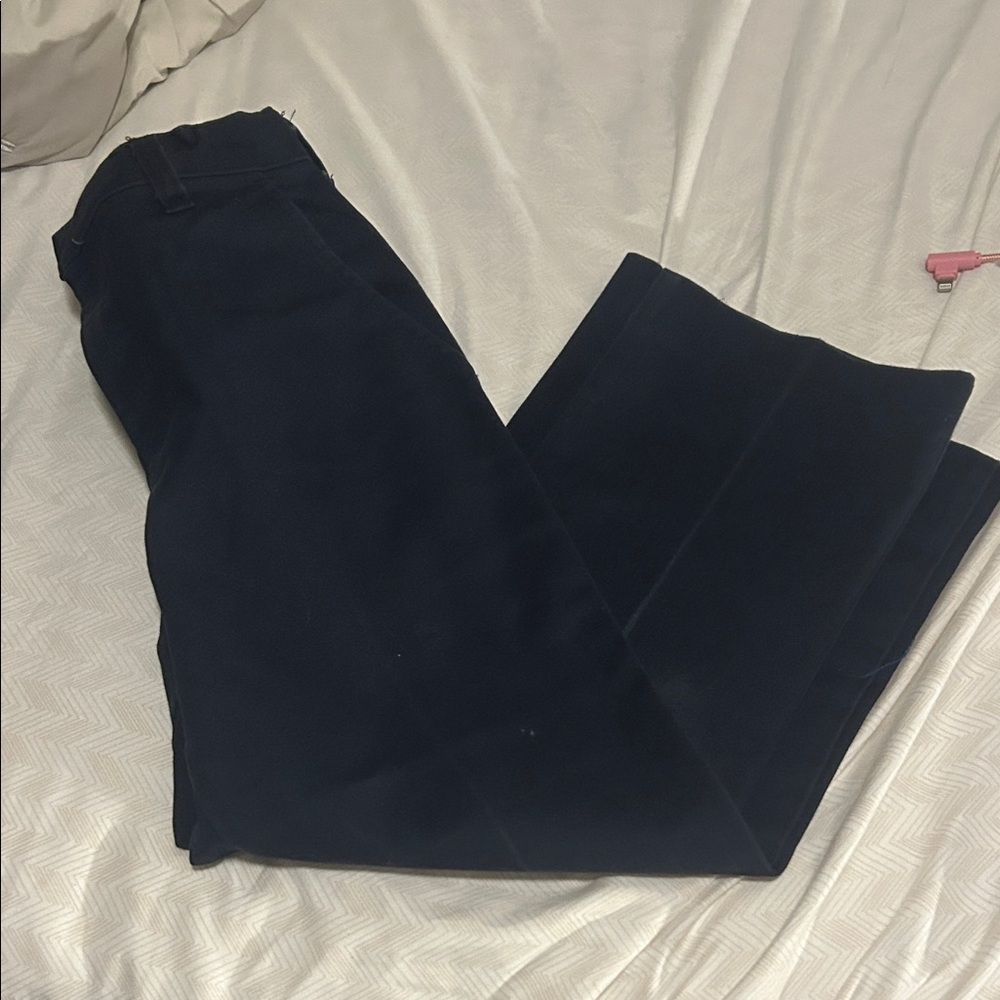 Unisex Navy Kids Uniform Pants - 8